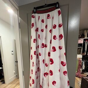 Alice and Olivia Rolling Stones skirt